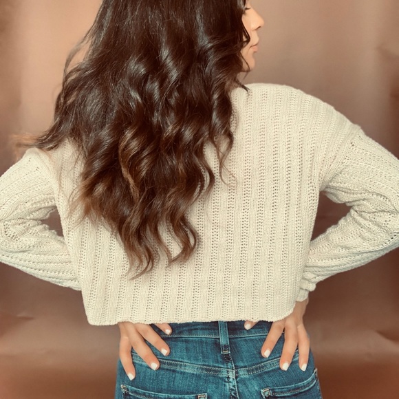 Cropped knit Sweater - Picture 6 of 10